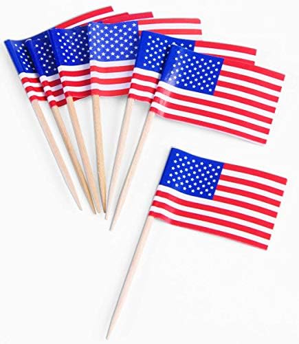 PMU פטריוטי דגל אמריקאי קיסמים לאביזר מסיבות PKG/3