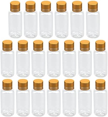 סט Hngson 20 יחידות תת-בקטה 30 מל קוסמטיקה איפור בקבוקי נוזל קוסמטי מכולות קרם ברורות לטיולים