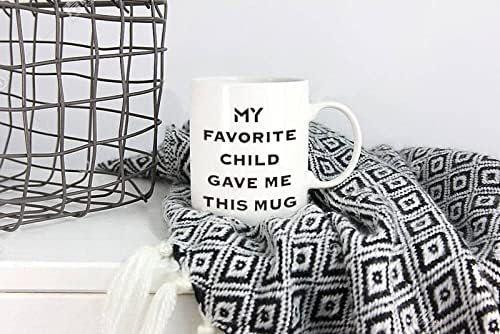 מצחיק קרמיקה קפה ספל מתנות-שלי האהוב ילד נתן לי זה ספל, הטוב ביותר אמא &מגבר; אבא מתנה מבת, בן, ילדים עבור
