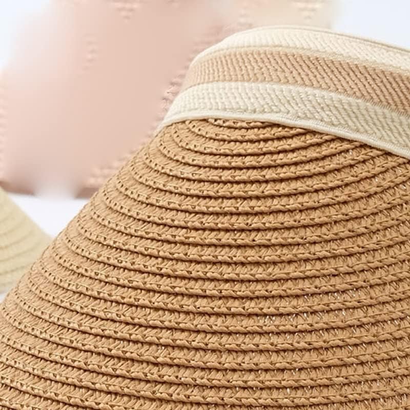 Zsedp קיץ נשים כובע שמש כובע חיצוני כובע כובע יד כובע שמש מזדמן כובע עליון כובע חוף חוף כובע