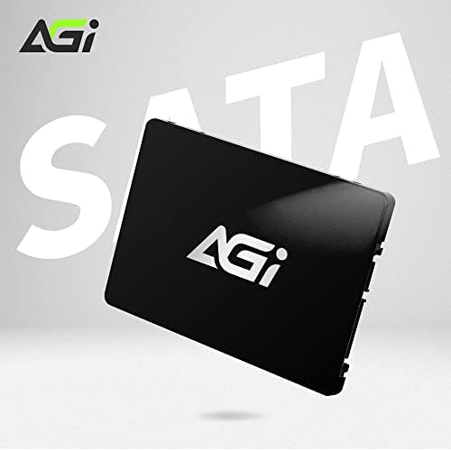 AGI 512GB AI178 2.5 אינץ 'SATA III SLC מטמון 3D TLC NAND פלאש פלאש מצב מוצק פנימי כונן SSD PC/MEMORY