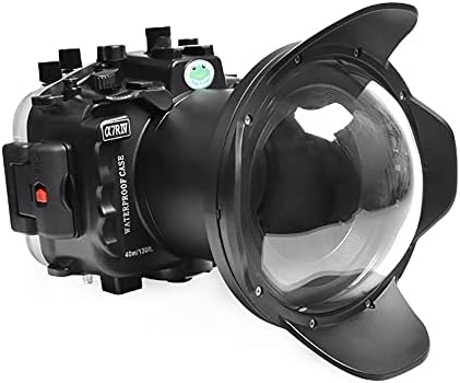 צפרדעי ים A7R IV 40M/130FT מצלמה מתחת למים טבעת זום טבעת עבור FE16-35 F4 כלולה