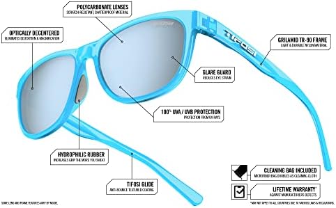 משקפי שמש של Swank Sport - אידיאלי לרכיבה על אופניים, גולף, טיולים רגליים, ריצה, טניס ומראה אורח חיים