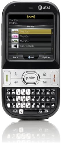 טלפון לא נעול של פאלם סנטרו עם מקלדת QWERTY, מסך מגע ומצלמת 1.3 מגה פיקסל - אחריות ארהב - שחור