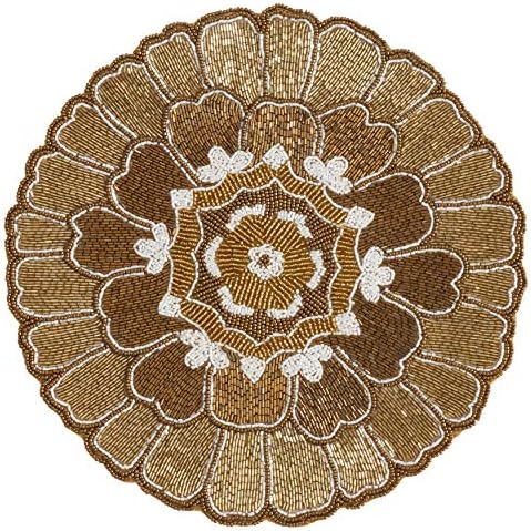 אורח חיים סארו סופיה אוסף עיצוב פרחוני חרוזים חרוזים, 14 , זהב