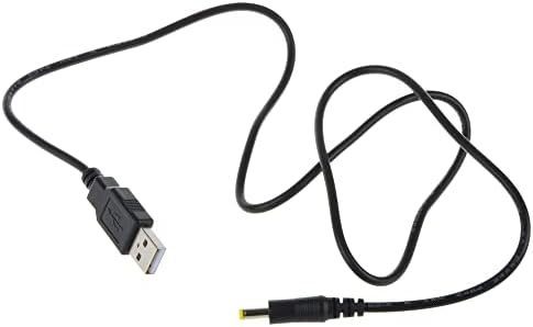 Hamzysexy USB PC כבל טעינה מחשב מחשב נייד מחשב נייד כבל חשמל תואם לתחנת מטען אנרגז 3x Wii U דגם PL8507