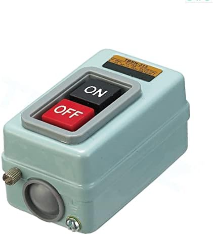 CNHKAU כפתור לחצן מתג הפעלה שלושה שלבים מתג ההתחלה בקרת ההפעלה AC 380V 15A 3P 2.2KW TBSN-315