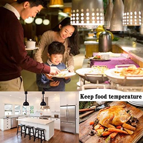 מנורת אוכל חמה יותר, אוכל מסחרי חדש מנורת חום חמה יותר למסעדת מזנון מלונות, מנורת חימום אוכל למטבח
