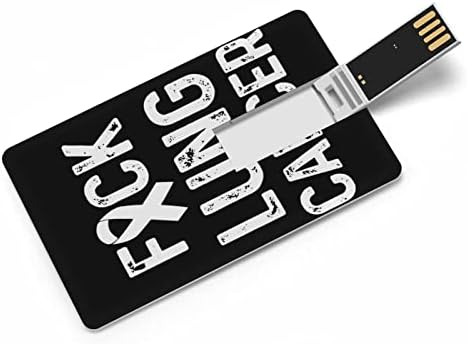 זיון כרטיס סרטן ריאות USB 2.0 כונן הבזק 32 גרם/64 גרם דפוס מודפס מצחיק