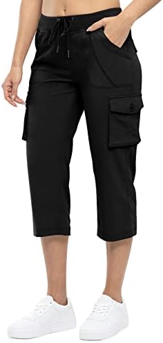 TBMPOY נשים מטען קפריס מטייל מכנסיים קלים משקל קזים מהיר טיול חיצוני מזדמן מהיר מכנסיים קצרים קצוצים כותנה