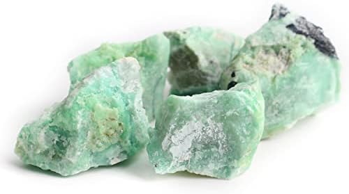 216 1 מחשב טבעי ירוק מונסטון קריסטל מחוספס אבנים דגימת מינרלים ריפוי חן אוספים אקווריומים דקור טבעי