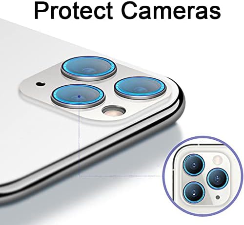 מגן עדשת מצלמה של Suwei, עבור אייפון 12 Pro Max, 6.7 אינץ ', עדשת אלומיניום סגסוגת עדשות סרט עטיפה, מגן עדשת