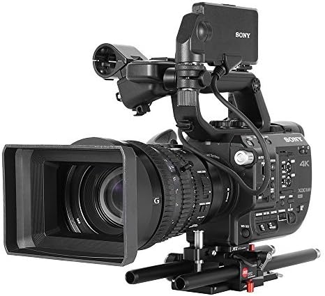 JTZ DP30 15 ממ צלחת בסיס מוט רכבת למצלמת Sony FS5 PXW-FS5 עם jtzlink 25 סמ אורך