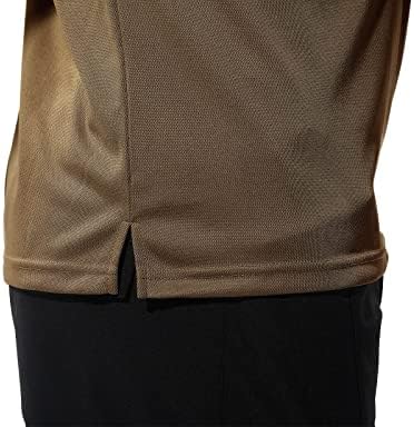 חולצות פולו לגברים של TBMPOY עם כיס שרוול קצר מהיר ספורט מזדמן יבש חולצת גולף חיצונית