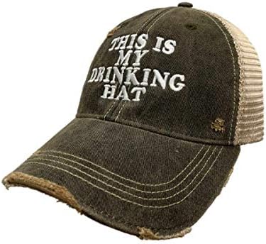זה כובע השתייה שלי רטרו מותג רטרו שוטף בוץ במצוקה כובע כובע סנאפבק