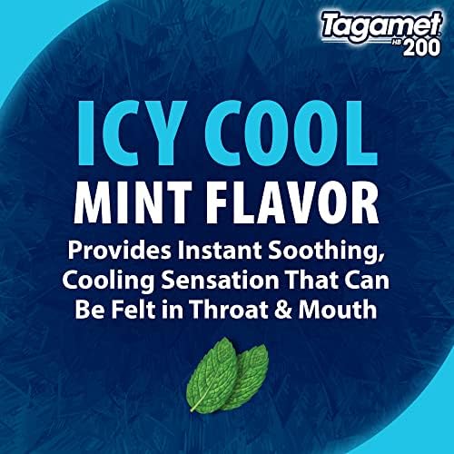 TAGAMET IRICY COOL COOL MINT FORDUCER, טבליות CIMETIDINE 200 MG, 30 COUNT