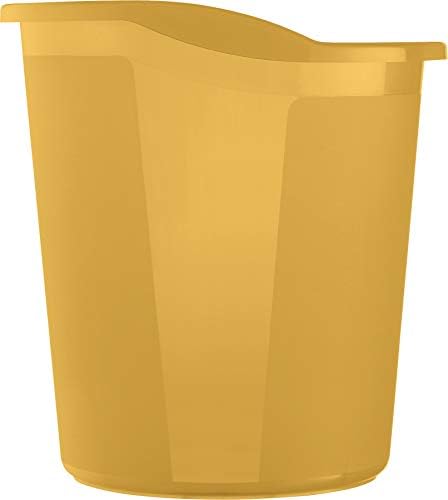 חלית ח2360417 פח נייר פסולת השמחה 13 ל צהוב מט