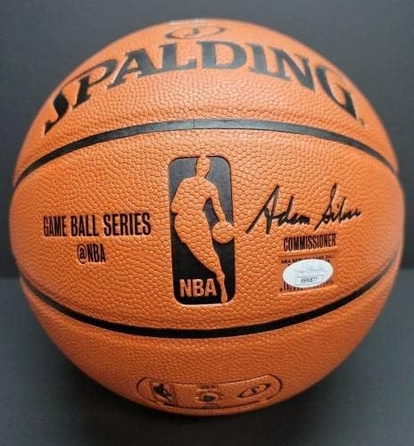 דל קארי חתמה על כדורסל ספאלדינג חתימה. JSA - כדורסל חתימה