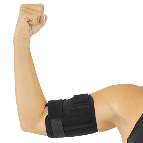 שרוול דחיסה של סד שריר הזרוע לדלקת בגידים-תלת זרוע עליונה וסד תמיכה לשריר הזרוע להקלה על כאבים-עטיפה