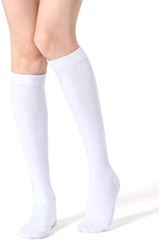 פיטרל 4 מארז נשים של הברך גבוהה גרביים מקרית צינור גרביים
