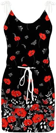 שמלת קיץ לנשים 2023 פסים טרנדיים V צוואר ספגטי רצועה חוף חוף שמלות ללא שרוולים שמלת פרחים