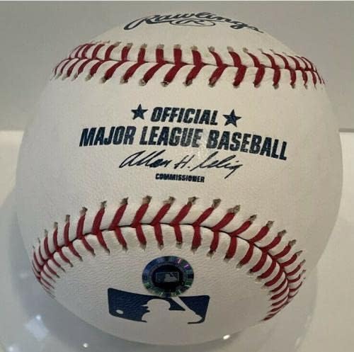 פרנק רובינסון חתום על בייסבול אוריולס HOF 82 MLB HOLO מוסמך - כדורי חתימה עם חתימה