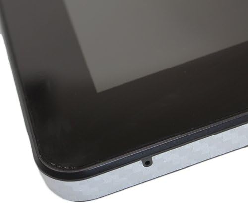 Skinomi Film Farbon סיבי פחמן מלא גוף מלא תואם ל- Viewsonic G-Tablet Techskin עם מגן מסך סרטים