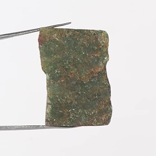 Gemhub Burmese טבעי ירוק ירוק אבן ריפוי להתנפנף, אבן ריפוי 39.50 CT