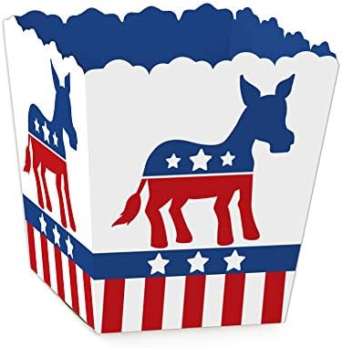 נקודה גדולה של אושר בחירות דמוקרטיות - מפלגה מיני תיבות לטובת קופסאות - מפלגה פוליטית דמוקרטית מתייחסת