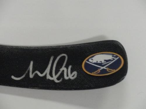 מאט מולסון חתום על מקל הוקי באפלו סברס חתימה - מקלות NHL עם חתימה