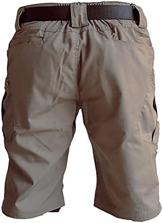 מכנסי אימון טקטיים לגברים חיצוניים מכנסיים קצרים של טיול יבש מהיר של מכנסי מטען עם ריבוי כיסים 28-46