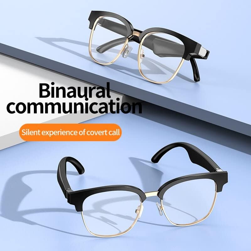 אוזניות Bluetooth אוזניות Bluetooth Wireless Blu משקפיים חכמים משקפיים אלחוטיים Bluetooth 5.2 אוזניות אלחוטיות