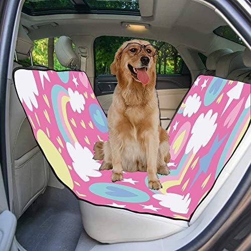 כיסוי מושב כלב מותאם אישית עיצוב יצירתי יצירתיות הדפסת כיסויי מושב לרכב לכלבים עמיד למים