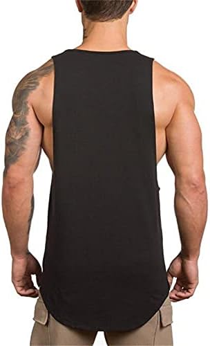 טנקי כושר אימון פיתוח גוף סטרינגר גופיות לגברים גופיית שרירים ספורט חולצה ללא שרוולים אפוד