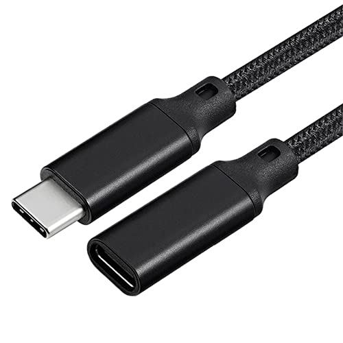 Tianle USB C כבל הרחבה 1M/3.3ft, USB 3.1 GEN2 10GBPs מסוג C זכר לנקבה Thunderbolt 3 כבל טעינה, 4K וידאו