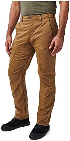 5.11 מכנסי רכס גברים טקטיים, בד מתיחה של Flex-TAC, מותניים נוחות, סגנון 74520