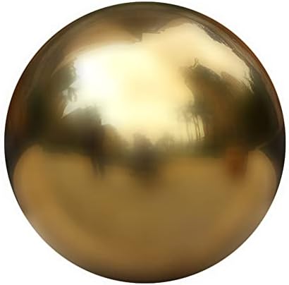 Ziytex נירוסטה טיטניום זהב חלול כדור חלול מראה כדור כדור כדור כדור גן ציוד עיצוב עיצוב 25-480 ממ