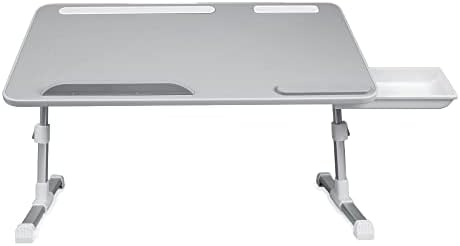 שולחן מיטה של ​​מחשב נייד של גושארק - מגש מחשב נייד מתכוונן למיטה, אכילה, כתיבה, עבודה ועוד - שולחן קל משקל, מתקפל