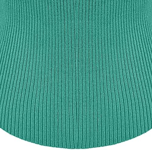 צמרות חורף של HUANKD סוודר אופנה סוודר סוודר סרוג בצבע אחיד רופף