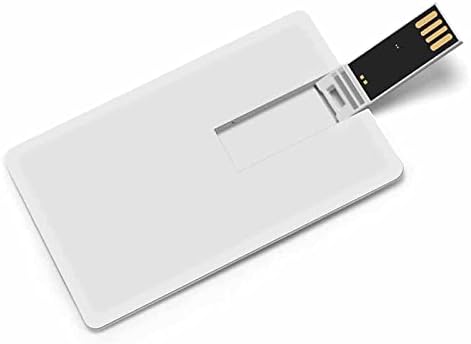 כונן אשראי כונן USB צהוב וכחול עיצוב כרטיסי אשראי USB כונן דיסק כונן אגודל 64 גרם