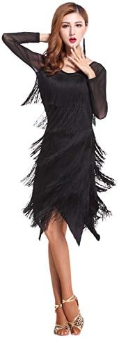 ZX לנשים לנשים לבגדי ריקוד שוליים טול תלבושות, שחור, גודל אחד בגודל אחד