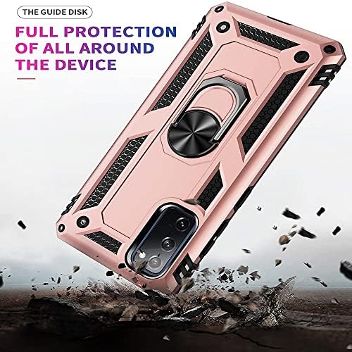 Losrugir עבור Xiaomi Poco F3 Case/Redmi K40 Case/K40 Pro Case עם מגן מסך זכוכית, היברידי שכבה כבדה שכבה
