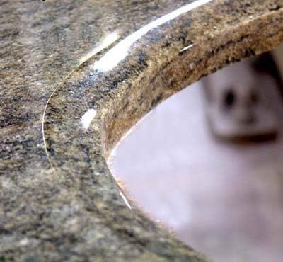דמו 3 אינץ רטוב יהלומי ליטוש תוף גלגל חצץ 800 עבור גרניט השיש בטון כיור מגזרות