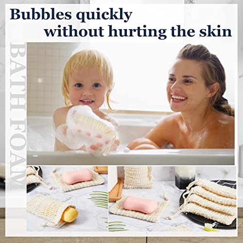 סבון שומר תיק עם שרוך פילינג פאוץ סיסל סבון שומרי רשת סבון תיק קצף וייבוש סבון מחזיק עבור אמבטיה