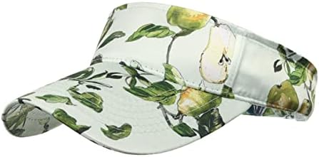 קיץ פרחוני הדפסת מגן שמש כובע לנשים גברים רחב ברים ריצה טניס גולף ספורט מגן מתכוונן קל משקל