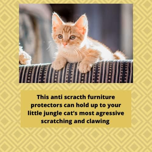 4 יחידות ריהוט מגיני מפני חתולים, חתול שריטה הרתעה, ספה מגן לחתולים, חתול שריטה