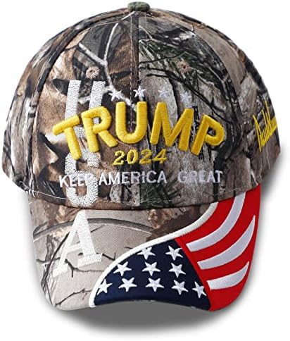 טראמפ 2024 כובע, דונלד טראמפ להפוך אמריקה נהדר שוב רקום מתכוונן מגע בייסבול כובע