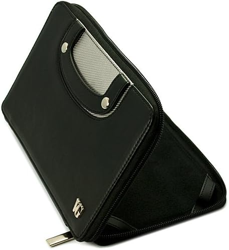 עור שחור של מלרוז עור נשיאה נשיאה עם ידיות ל- Kindle Fire HD 7 אינץ 'תצוגה LCD Wi Fi 8GB טבלט, הדור