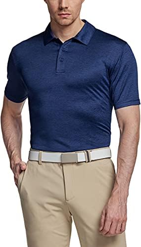 חולצות פולו קצרות של שרוול קצר של TSLA, חולצות גולף מהירות יבשות, ביצועים ספורט, Dri Flex Tech חולצות עליונות