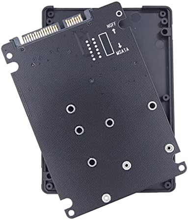 Hiccyrodly m.2 כרטיס NGFF כרטיס M.2 NGFF MSATA SSD לכרטיס 3.0 2 בכרטיס ממיר אחד עם מעטפת+USB3.0 כונן